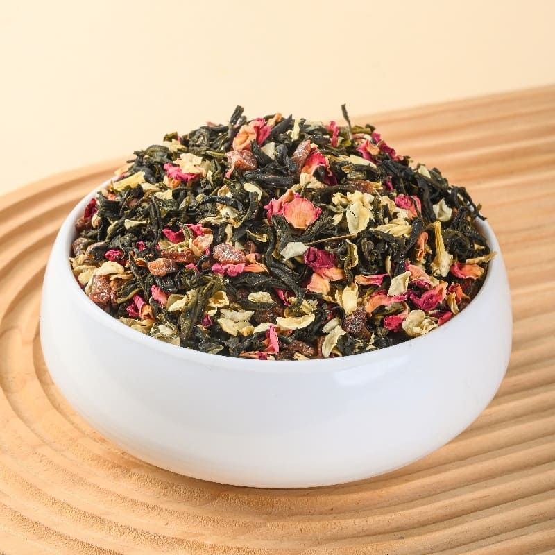 Spring Blossom Strawberry Flavored Green Tea