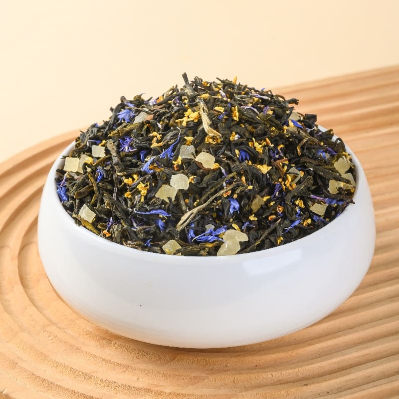 White Peach Serenity Flavored Green Tea